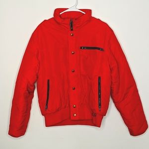 Vintage Red Skor Competition Series Ski Jacket M